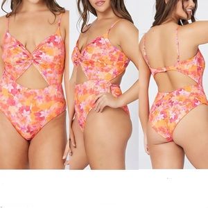 NWT L*space Eco Chic Econyl Kyslee One Piece